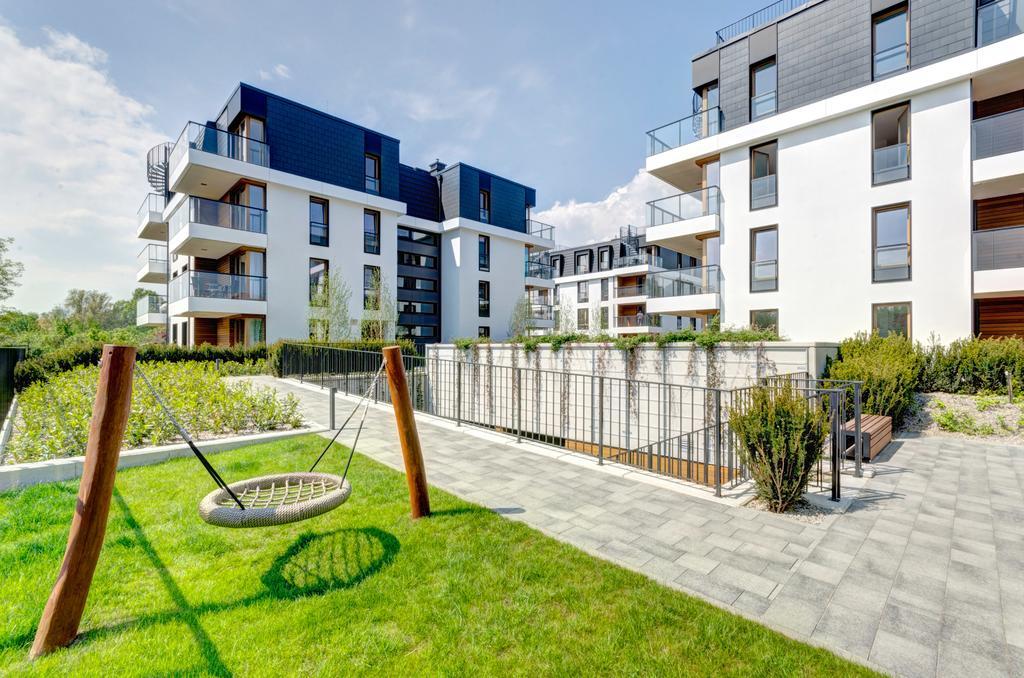 Bursztynowa - Apartamenty Przy Plazy กดัญสก์ ภายนอก รูปภาพ